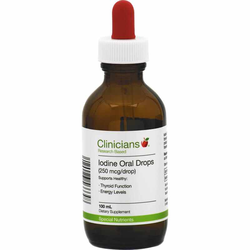 Clinicians Clinicians Iodine Oral Drops 100ml 11042262