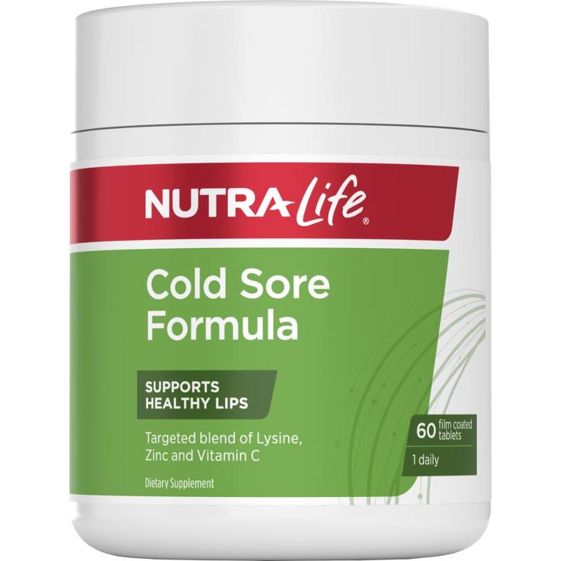 Nutra-Life Cold Sore Formula Tablets 60s