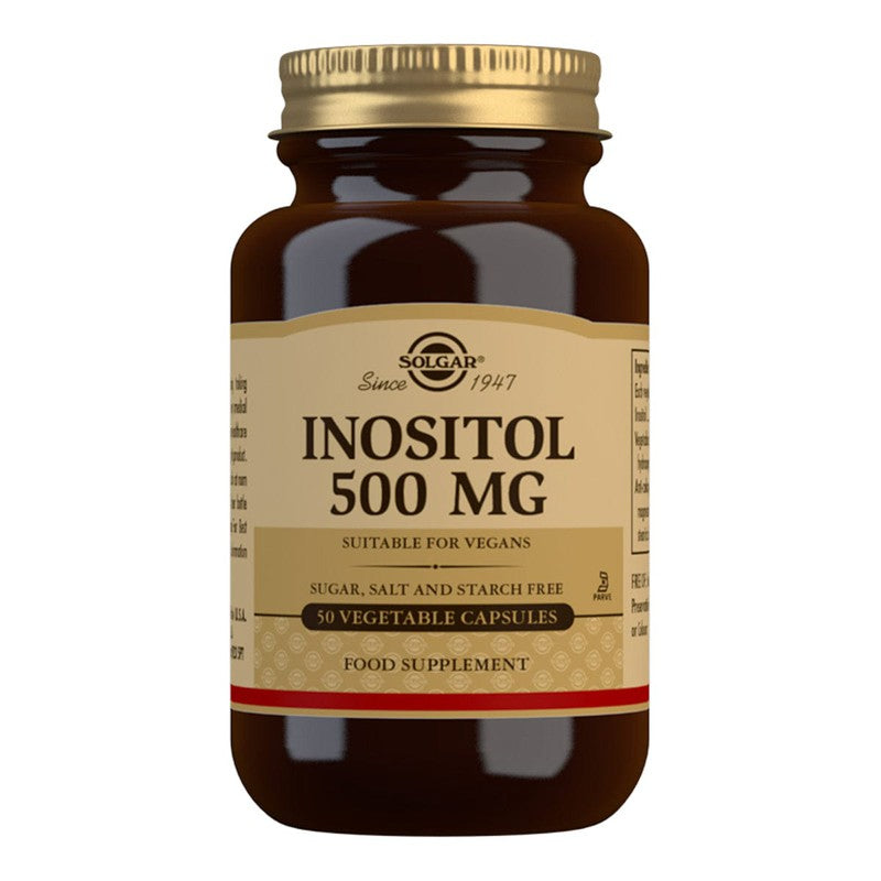 Solgar Inositol 500mg Vegetable Capsules 50s – Life Pharmacy
