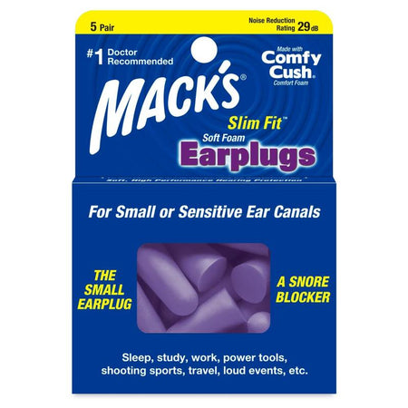 Macks Earplugs Slim Fit 5pr