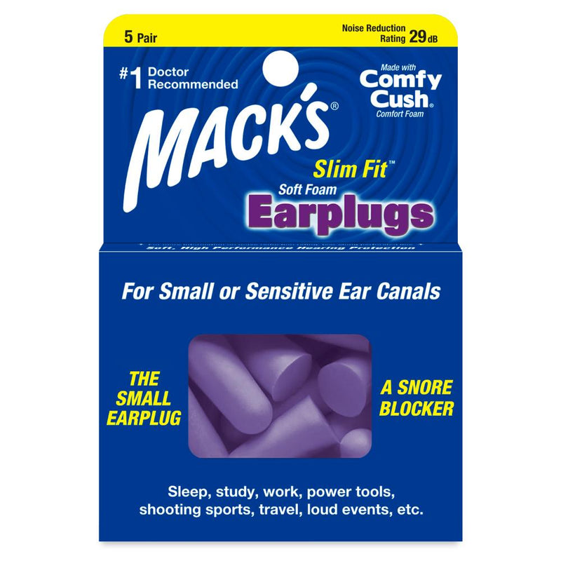 Macks Earplugs Slim Fit 5pr