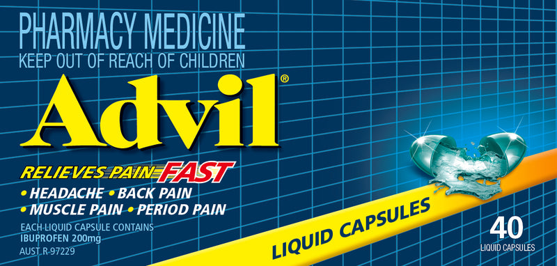Advil Liquid Capsules 40s