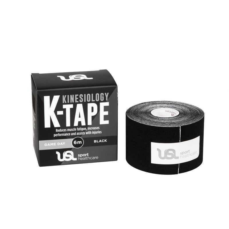 USL K Tape Game Day 5cm Black 6m