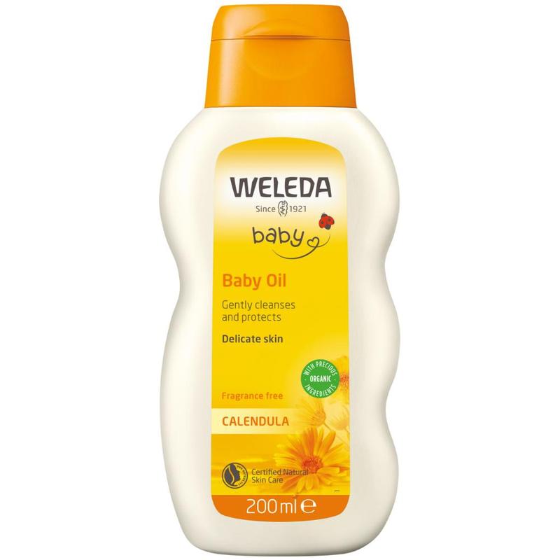 Weleda Calendula Baby Oil Unfragr 200ml