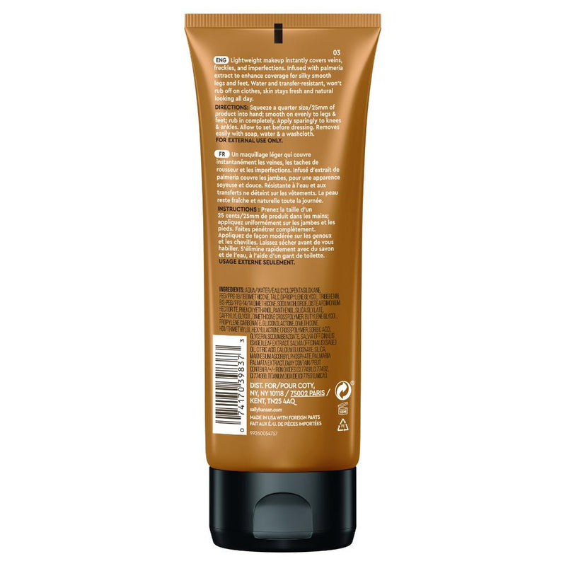 Sally Hansen Airbrush Leg Lotion Tube Tan 75ml