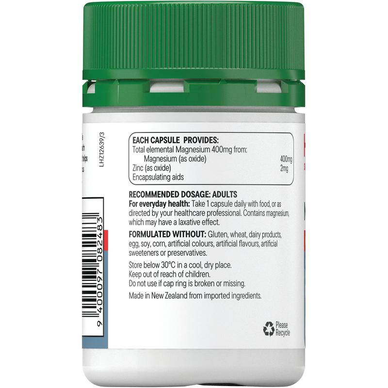 Healtheries Magnesium 400mg High Strength Caps 60s