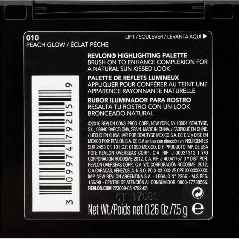 Revlon Revlon Highlight Palette Peach Radiance 11205212