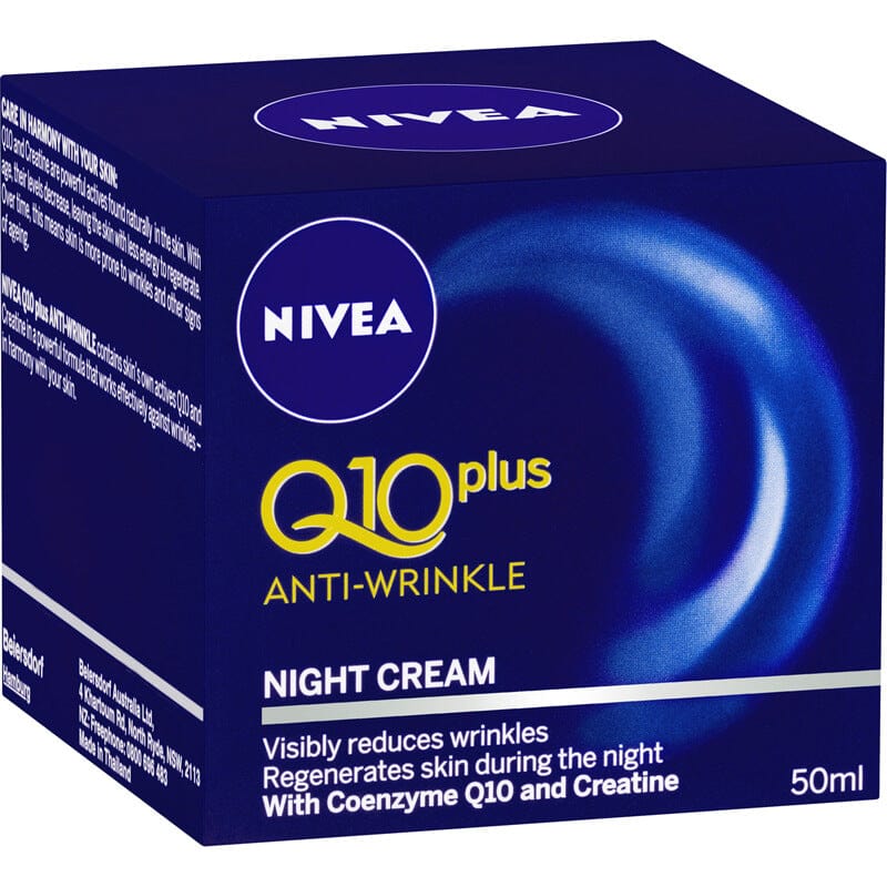 Nivea Nivea Q10+ A-W Night Cr 50ml 11218456