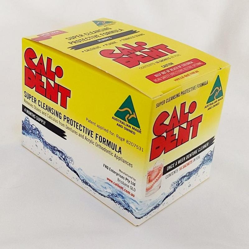 Cal-Dent Denture Cleaner Sachets 16pk