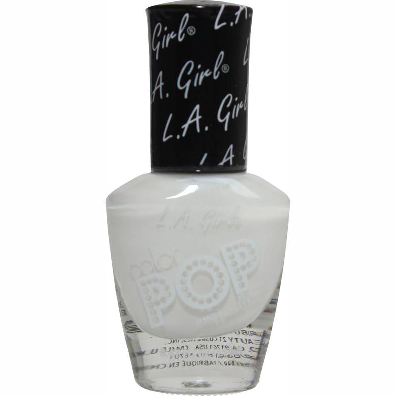 LA Girl Colour Pop Nail Polish On White