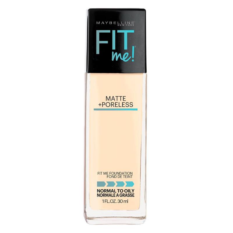 Maybelline Fit Me Matte & Poreless Mattifying Liquid Foundation 110 Porcelain 30ml