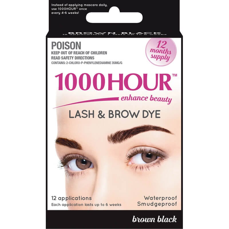 1000 Hour 1000 Hour Eyelash/Brow Tint Brwn Black 11273476