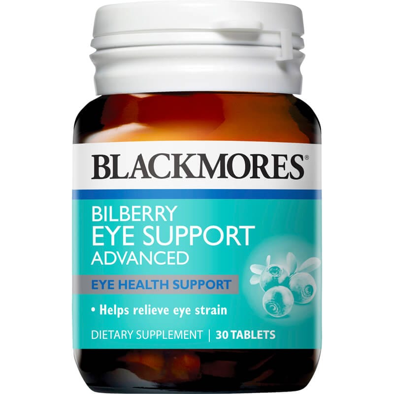 Blackmores Blackmores Bilberry Eye Support Advanced Tablets 30s 11282770