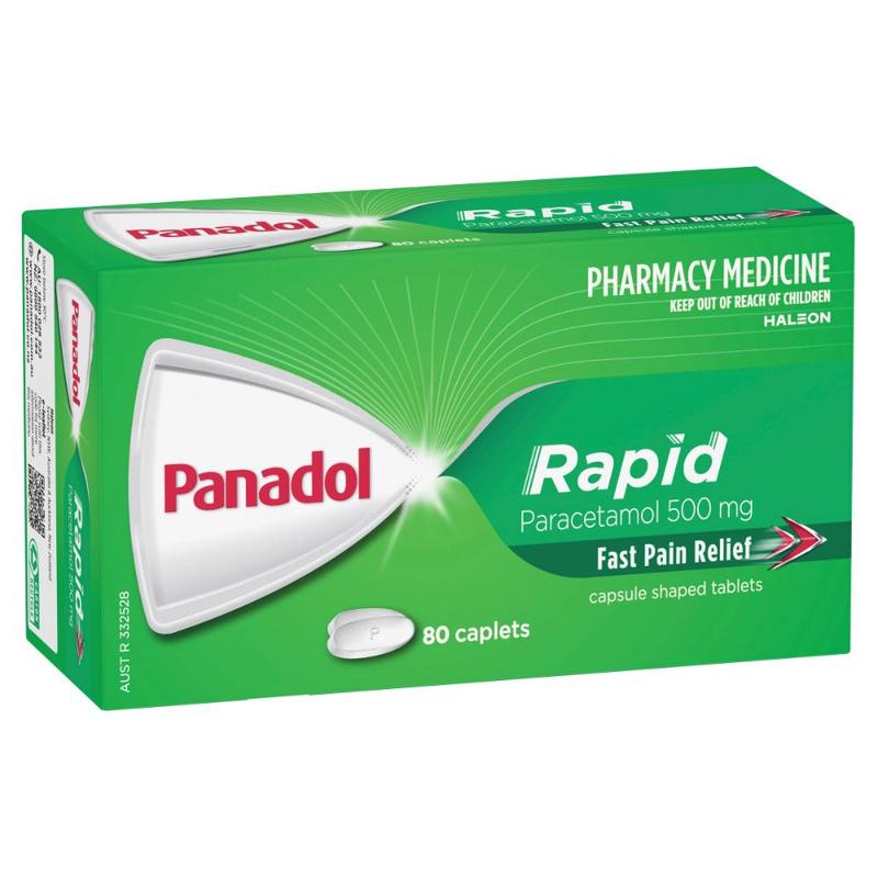Panadol Rapid Caplet 80s