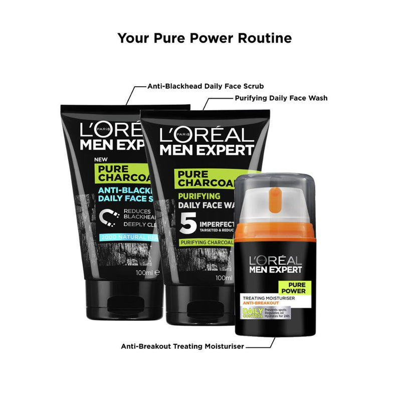 L'Oréal Paris Men Expert Pure Carbon Wash 100ml