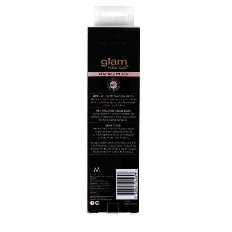 Glam by Manicare Precision Eye Shadow Duo Pack