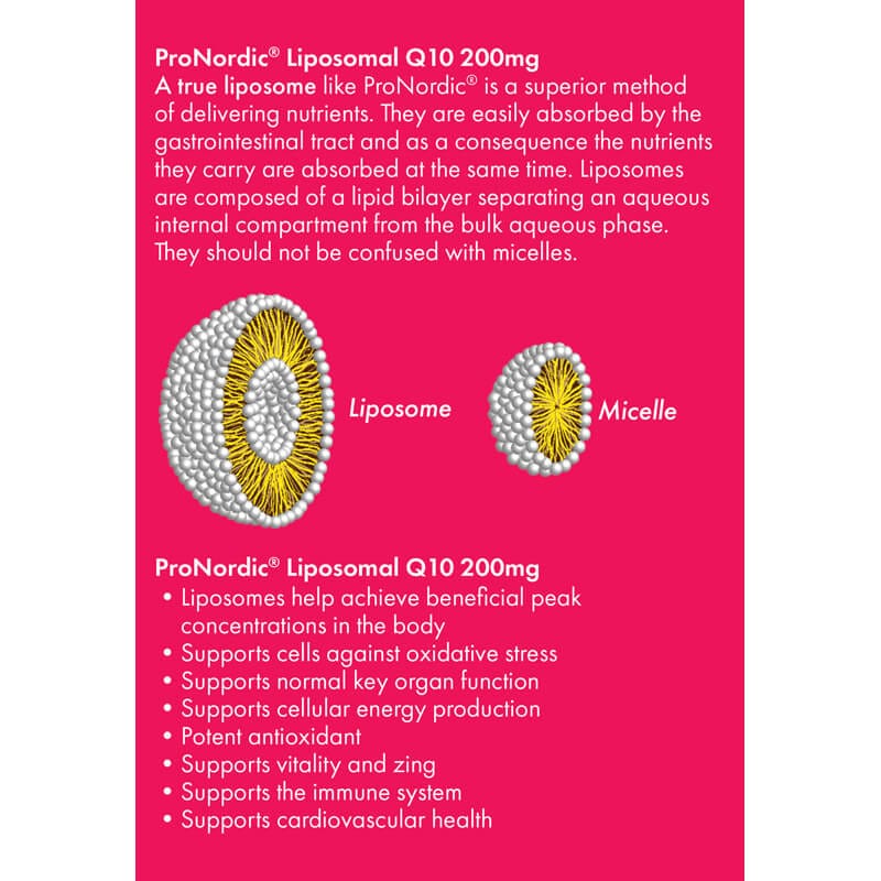 ProNordic ProNordic Liposomal Q10 Sachets 30s 20002492