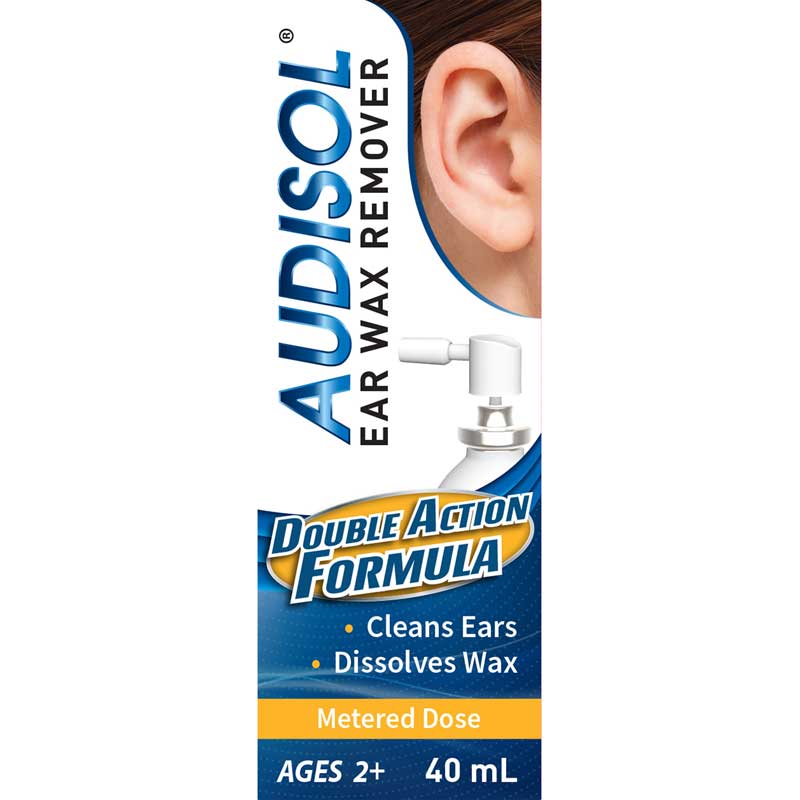 Audisol Audisol Dual Action Ear Wax Remover 40ml – Life Pharmacy