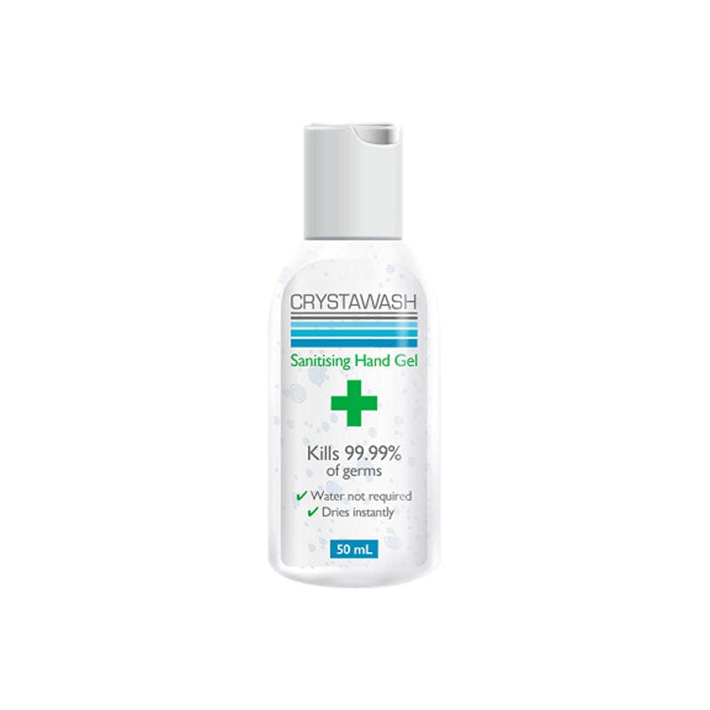 Crystawash Crystawash Sanitising Hand Gel 50ml 20007601