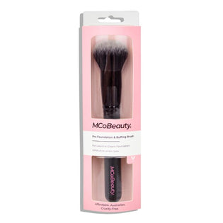 MCoBeauty Pro Foundation & Buffing Brush 1ea