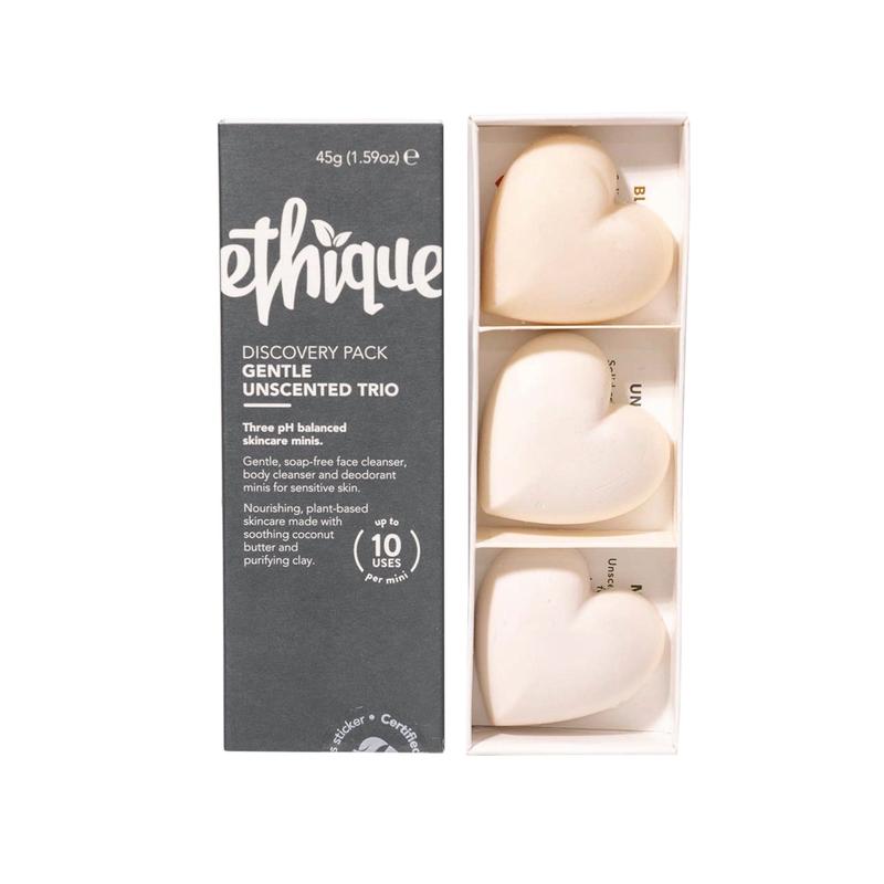Ethique Ethique Discovery Pack Gentle Unscented Trio 45g 20015618