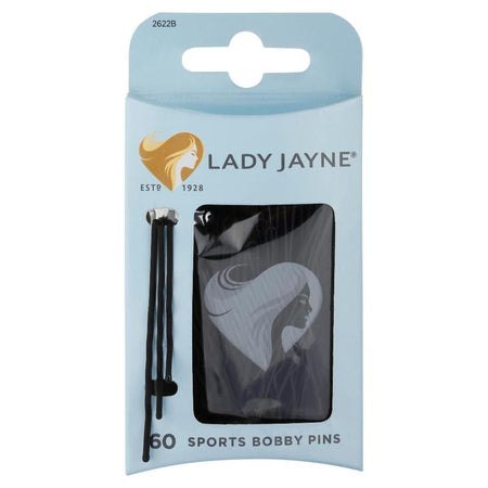 Lady Jayne Bobby Pin N/Slip Contoured Black