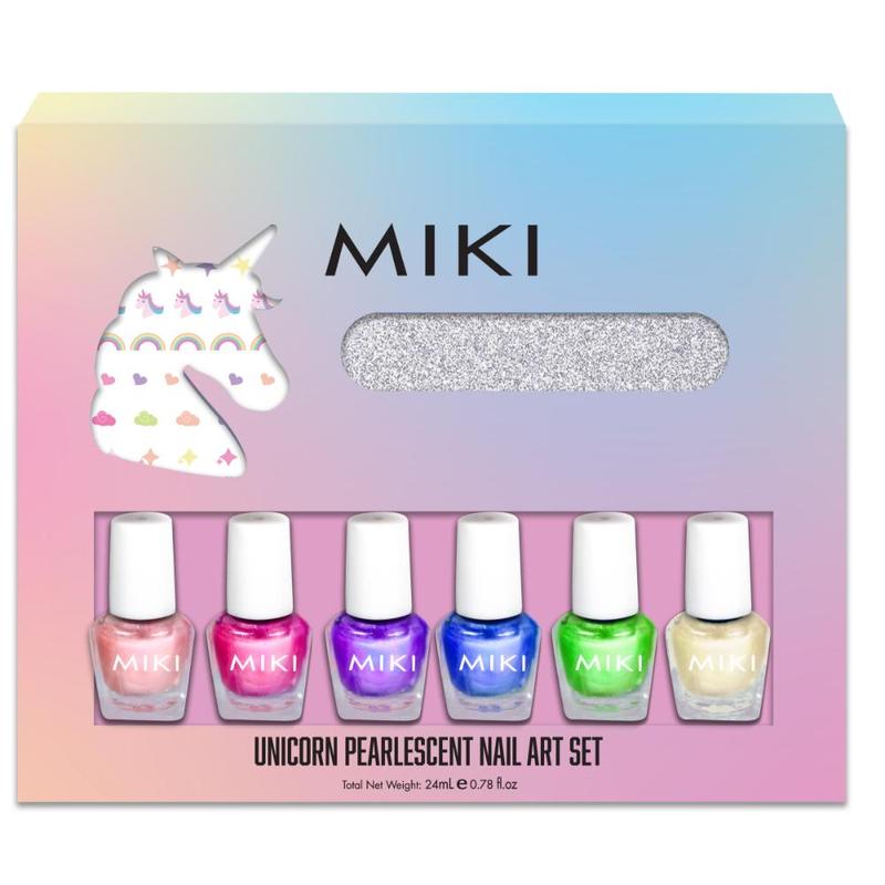 Miki Pearlescent Nail Art Set