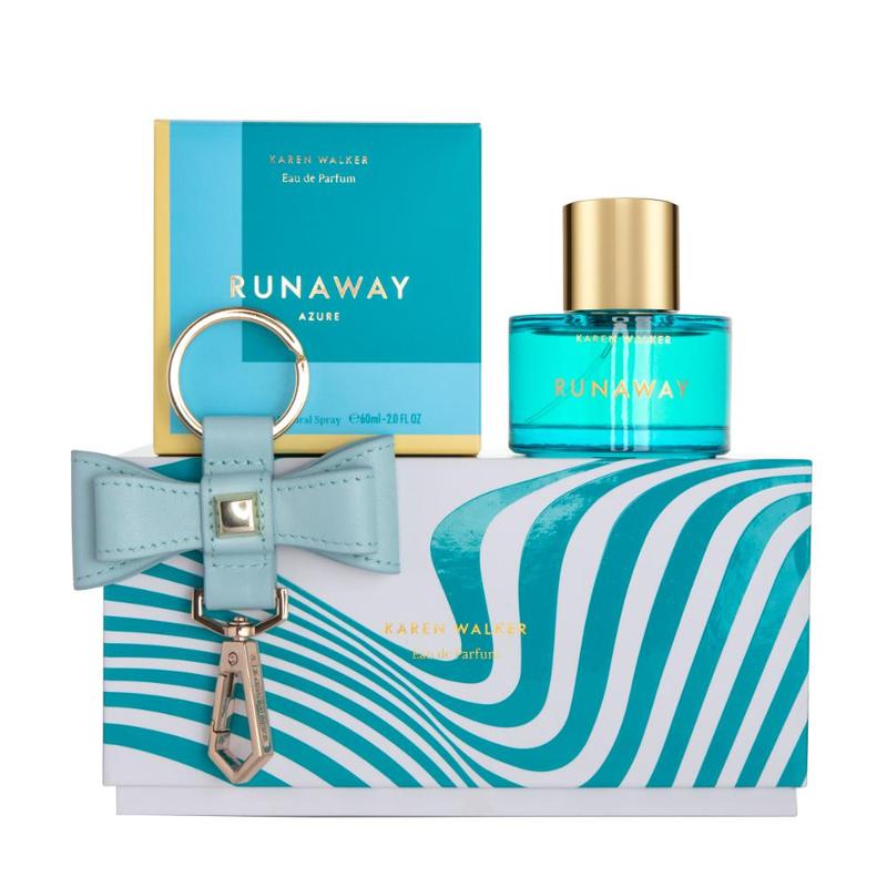 Karen Walker Runaway Azure Gift Set with Leather Keyring 60ml