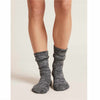 Boody Boody Women's Chunky Bed Socks 2.0 Black Marl 20022168