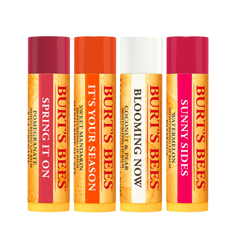 Burt's Bees Lip Balm Pack Just Picked 4pk