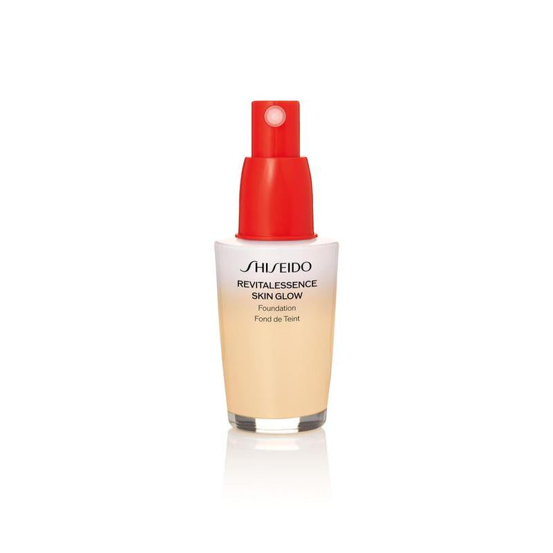 資生堂REVITALESSENCE SKIN GLOW 130 ➕　下地 Shiseido RevitalEssence Skin Glow Foundation 130 Opal 30ml – Life