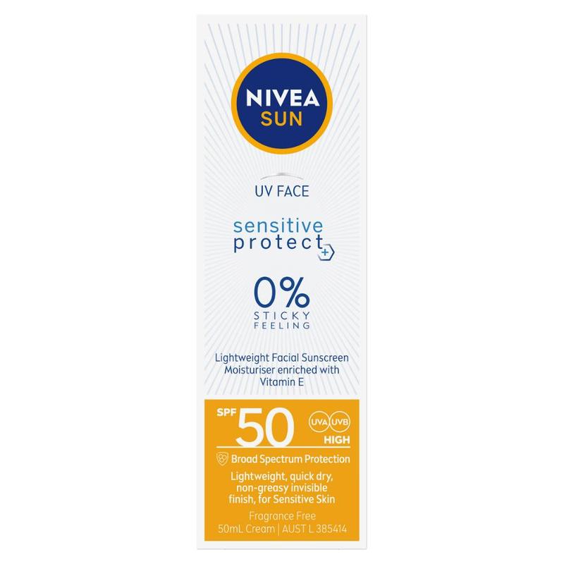 Nivea Sun UV Face Sensitive Protect SPF50 50ml