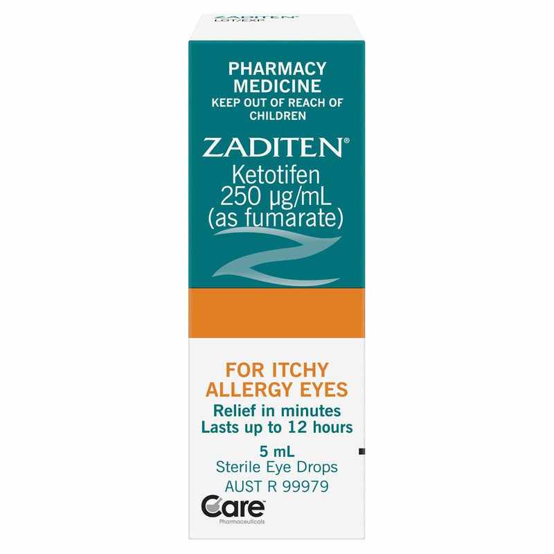Zaditen Zaditen Allergy Eye Drops 5ml 20024275