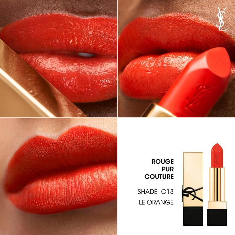 Yves Saint Laurent Rouge Pur Couture Lipstick O13 Le Orange – Life