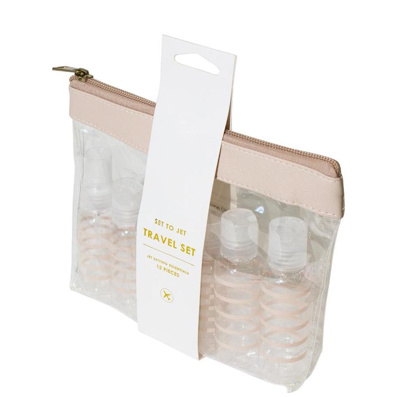 Tender Love + Carry Travel Pouch With Bottles - Oat