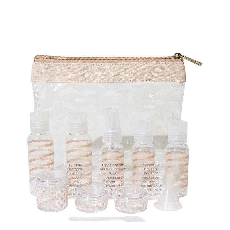 Tender Love + Carry Travel Pouch With Bottles - Oat