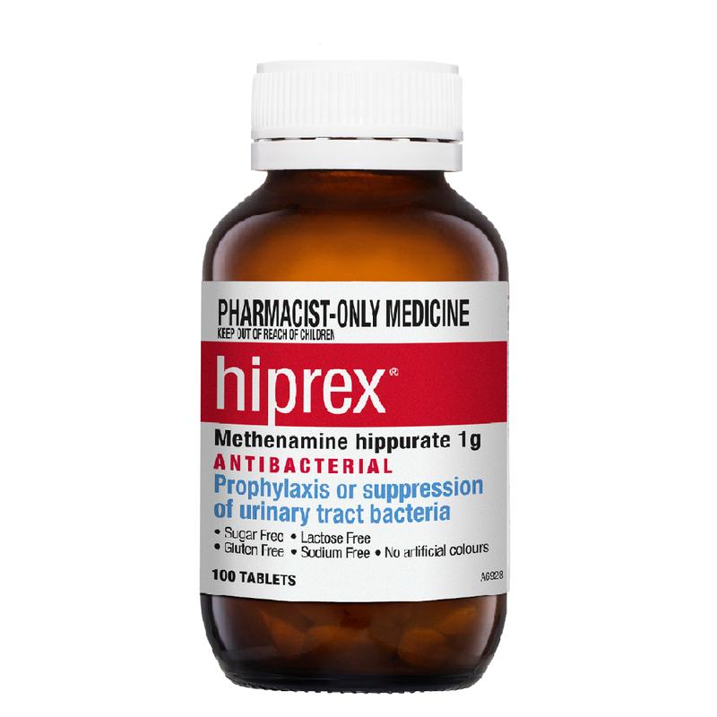 Hiprex 1g Tablets 100s (PHARMACIST ONLY MEDICINE)