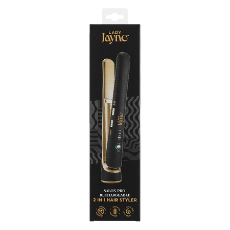 Lady Jayne Lady Jayne Salon Pro Rechargeable 2 in 1 Hair Styler 20026625