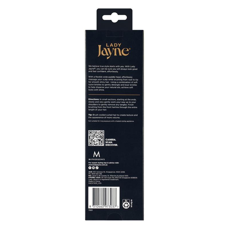 Lady Jayne Salon Pro Detangling Paddle Brush