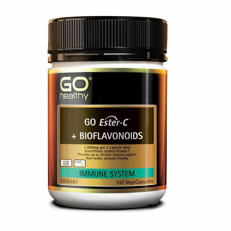 GO Healthy GO Healthy GO Ester-C + Bioflavonoids VegeCapsules 100s 20027963