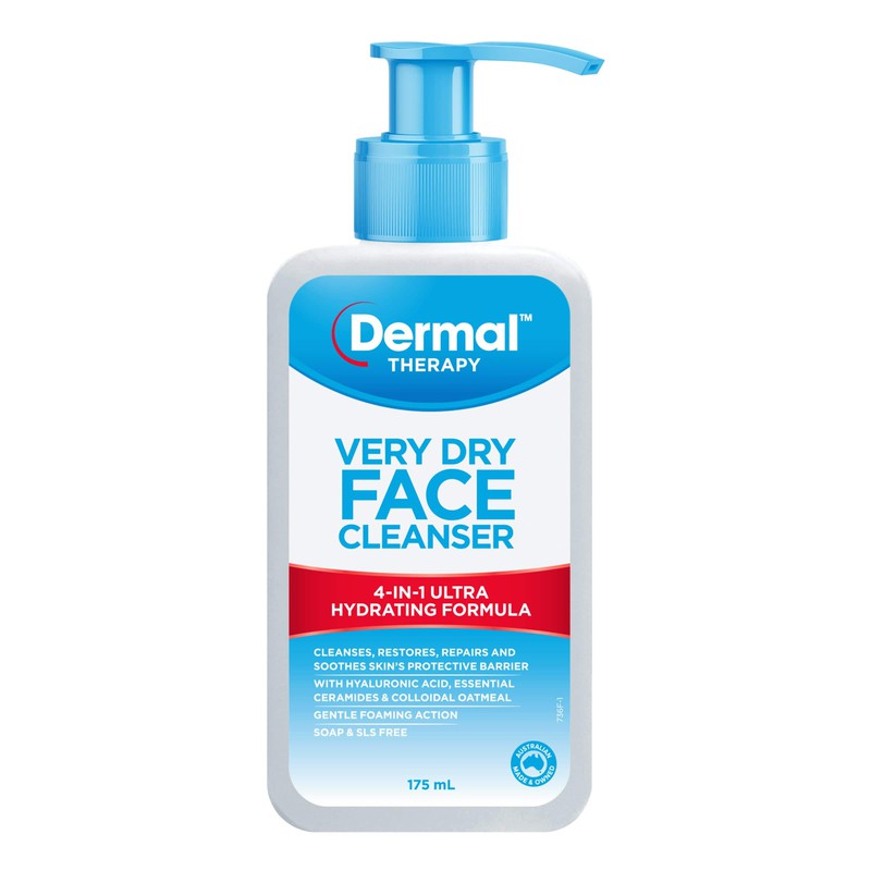 Dermal Therapy Dermal Therapy Very Dry Face Cleanser 175ml 20028782