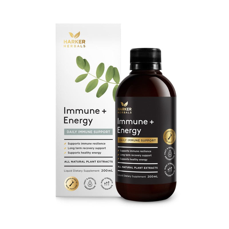 Harker Herbals Harker Herbals Immune + Energy 200ml 20029084