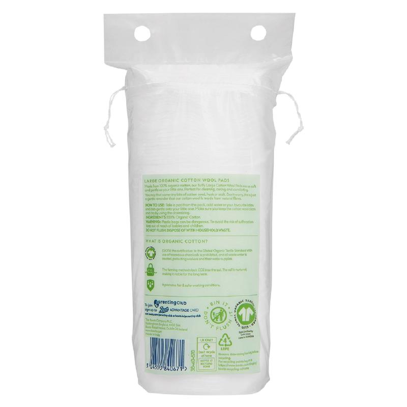 Boots Baby Large Cotton Oval Pads 80pk