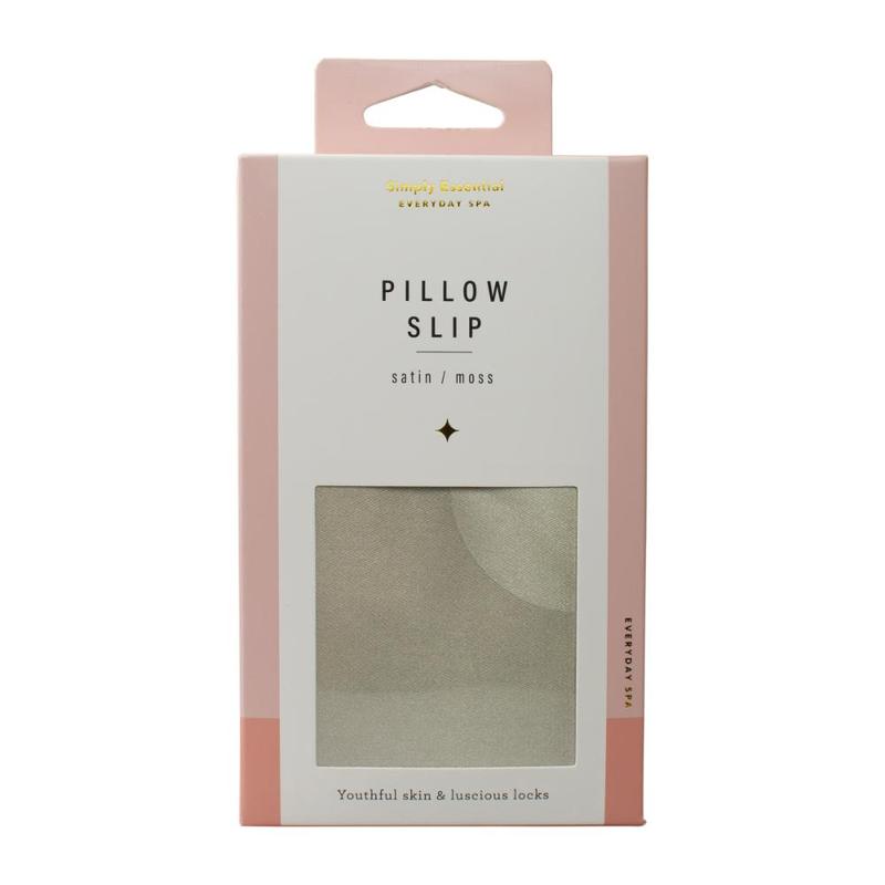 Simply Essential Satin Pillow Slip Moss