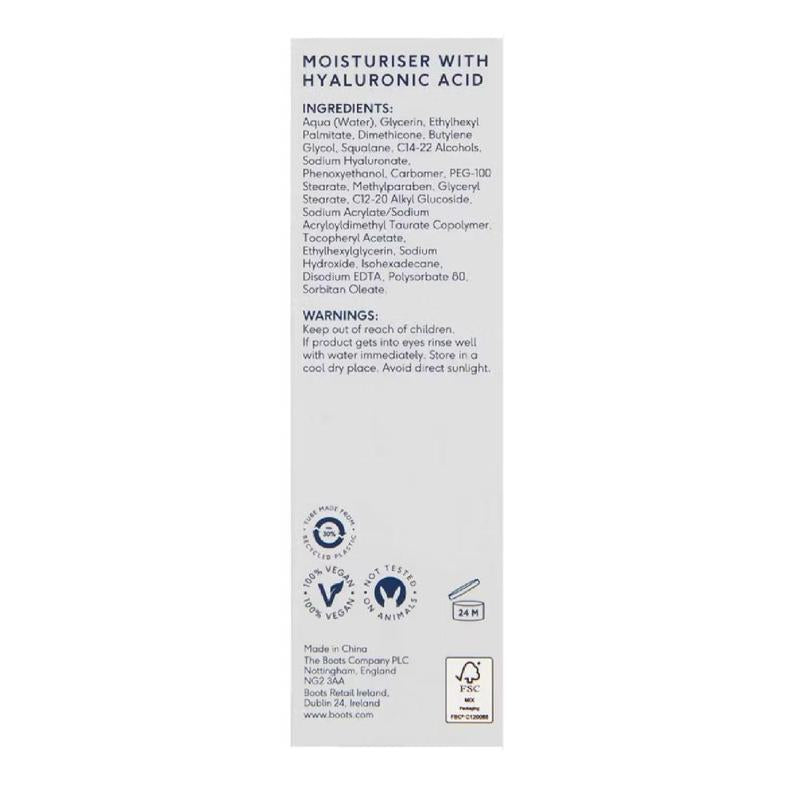 Boots Mens Everyday Skin with Hyalauronic Acid Moisturiser 50ml
