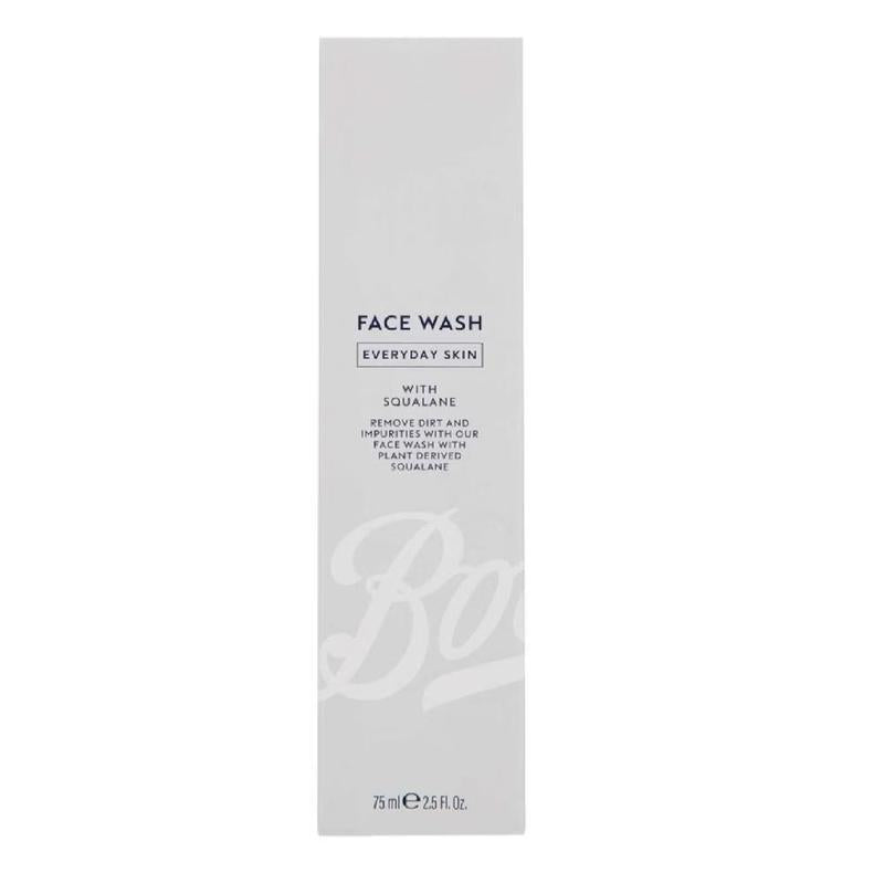 Boots Mens Everyday Skin with Squalane Face Wash 75ml