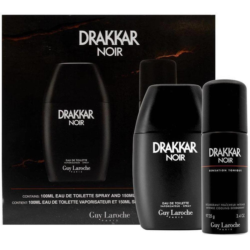 Guy Laroche Drakkar Noir EDT 100ml Gift Set 2pcs