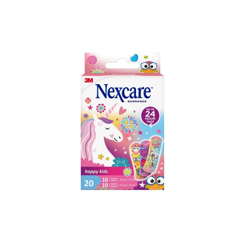 Nexcare Happy Kids Plasters Magic Assorted 20s