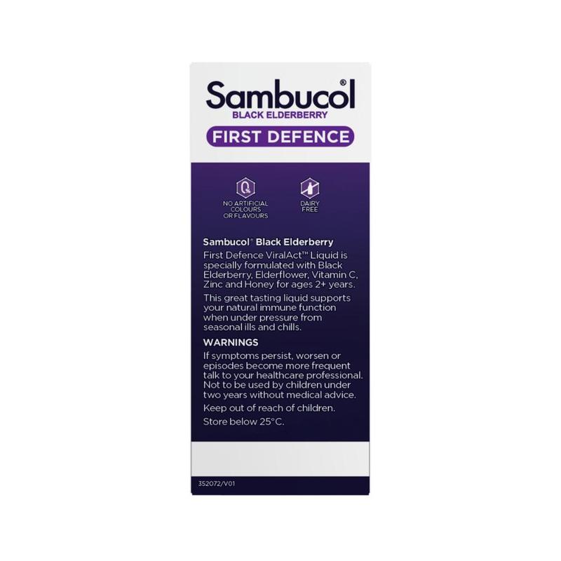 Sambucol ViralAct First Defence Liquid 120ml