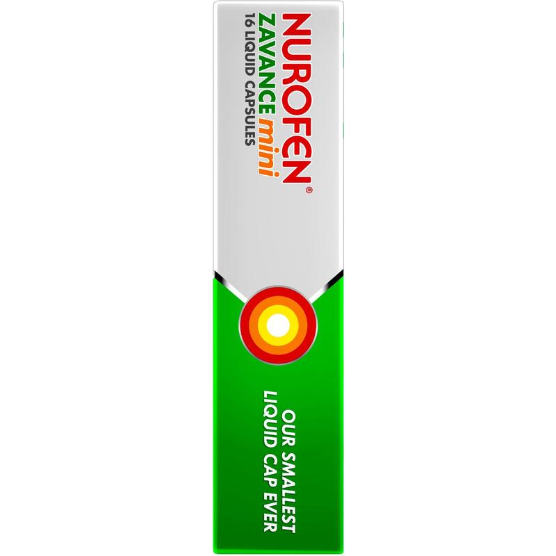 Nurofen Zavance Mini Liquid Capsules 16s